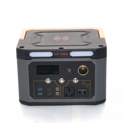 Solar 500W  Battery Portable Power Station For Home Outdoor